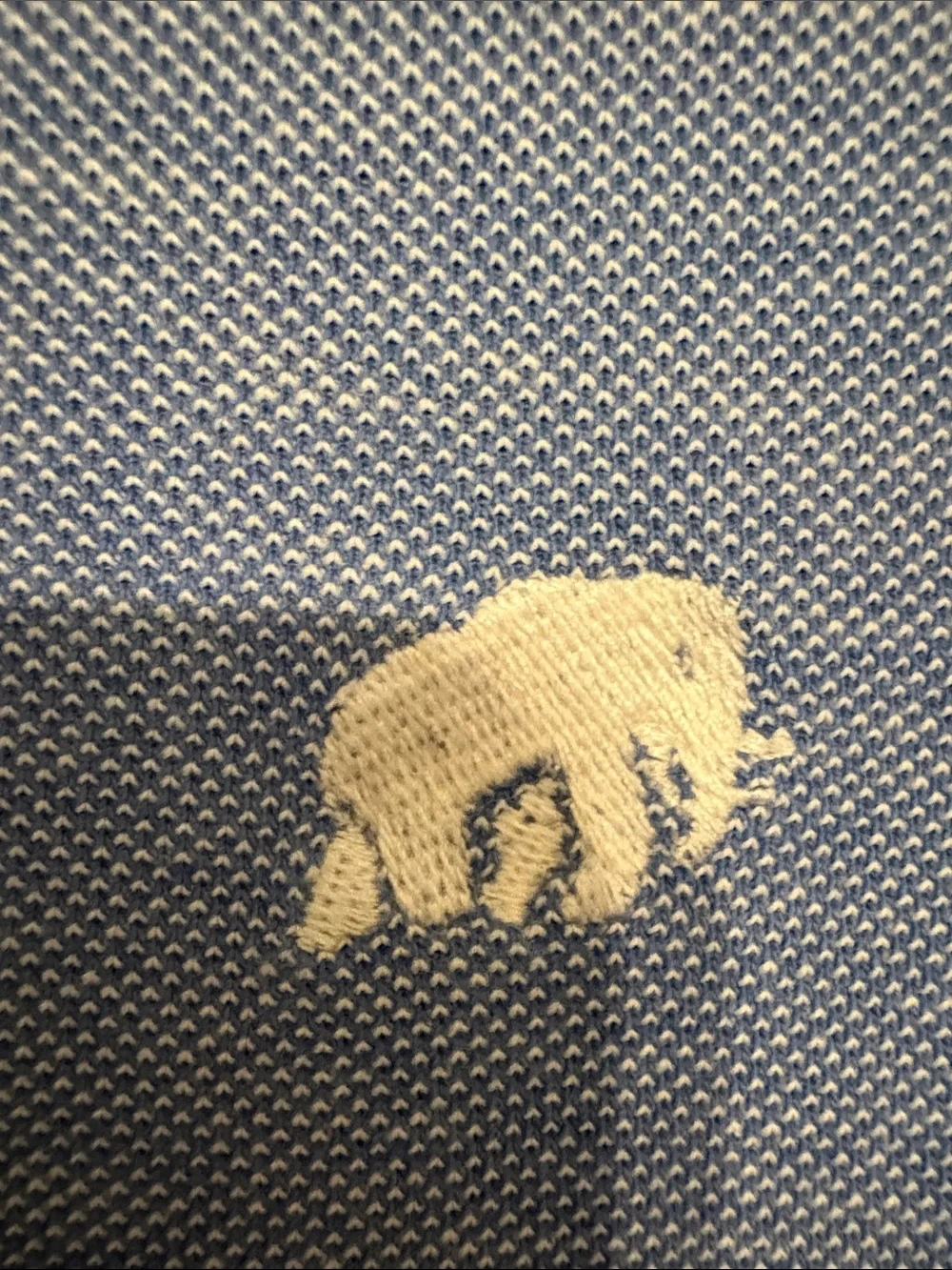 Banana Republic Men’s Sky Blue Polo with Embroidered Logo